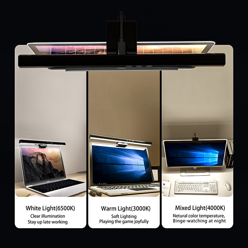 LED Eye-Care Desk Lamp with Adjustable Brightness